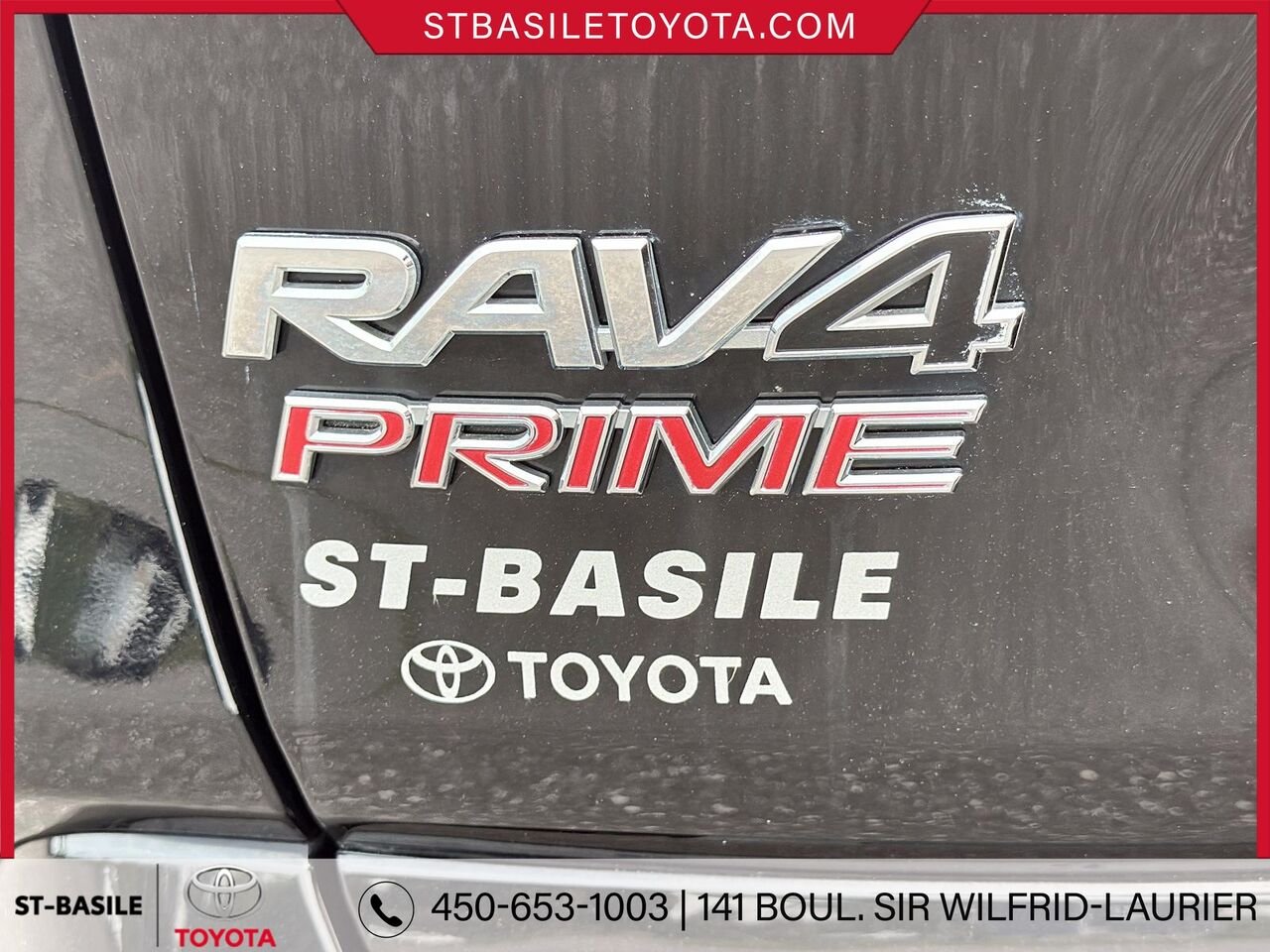 2024 TOYOTA RAV4 PRIME Black Saint-Basile-le-Grand - photo #5