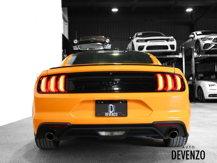 Ford Mustang EcoBoost 2018 2018 Orange