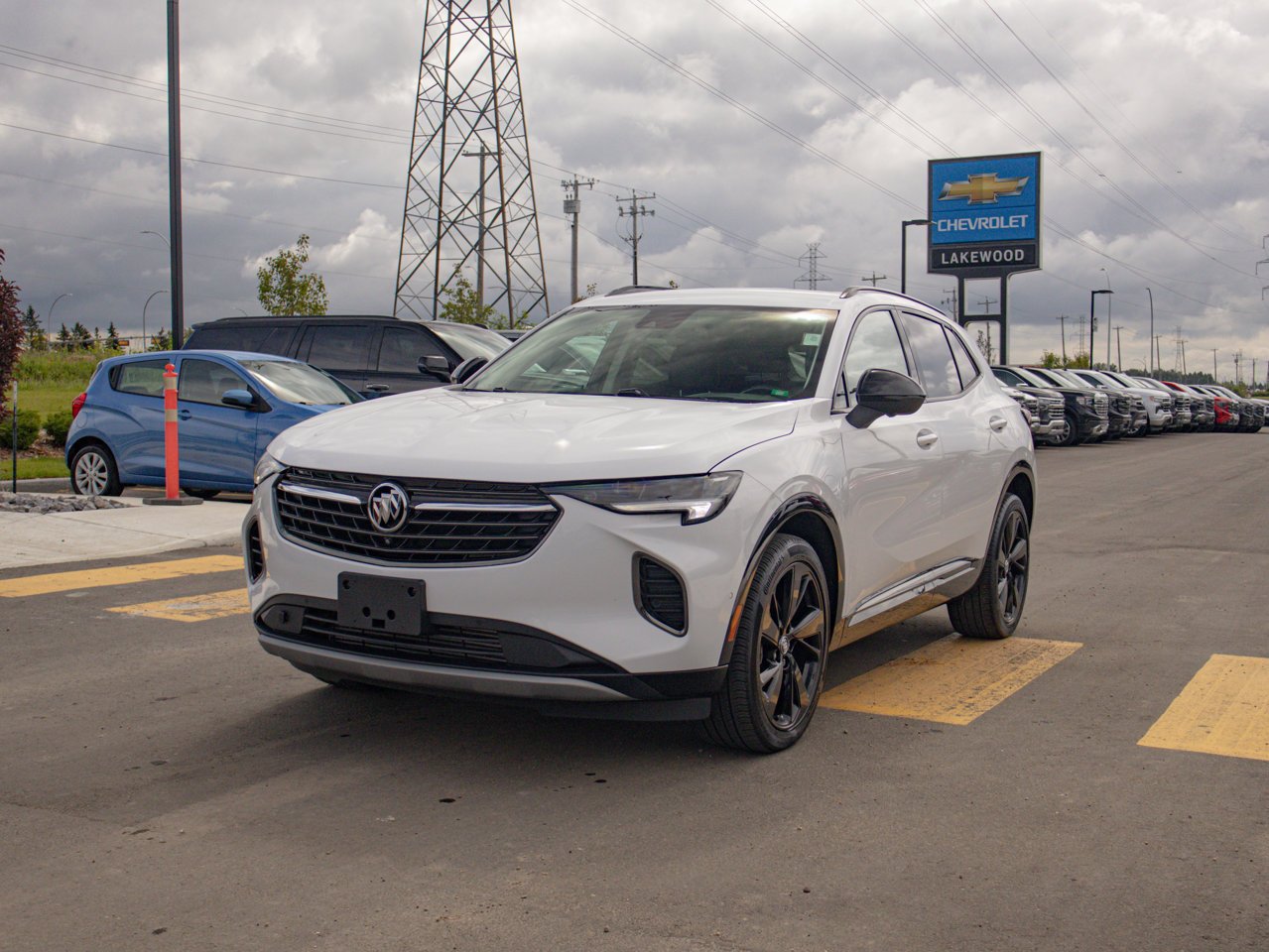 2022 Buick Envision AWD 4dr Essence White Sherwood Park - photo #3