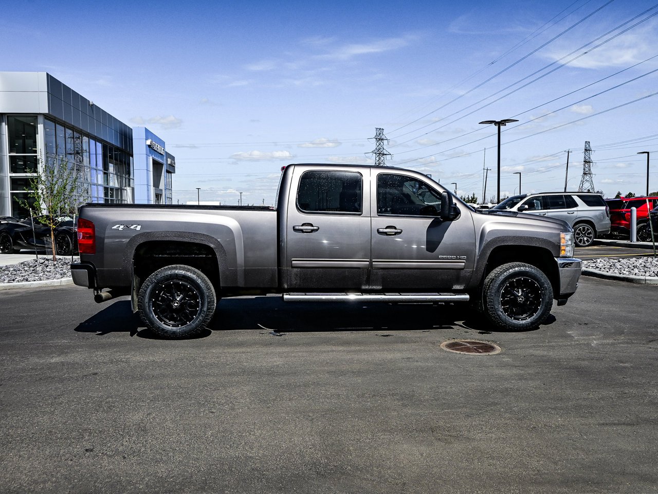 2013 Chevrolet Silverado 2500HD 4WD Crew Cab 153 LTZ Brown Sherwood Park - photo #15