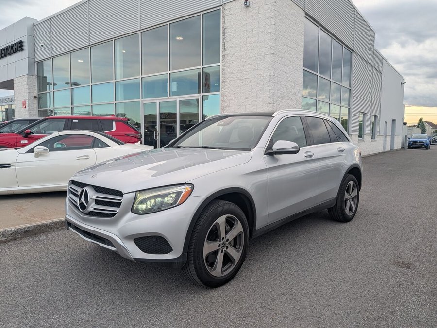 Mercedes-Benz GLC GLC 300 VUS 4Matic-CUIR-TOIT PANORAMIQUE-SIÈGES CHAUFFANTS 2019 Argent
