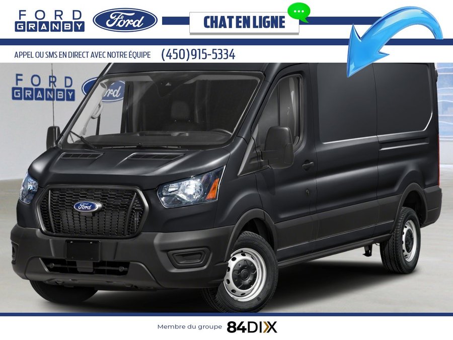 2025 Ford Transit Cargo Van Agate Black Metallic