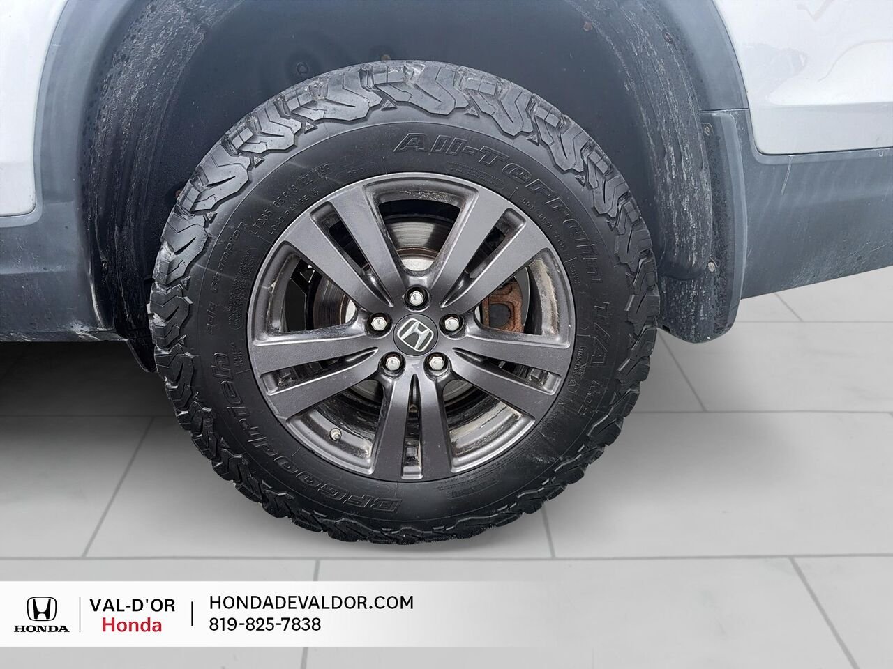 Honda Ridgeline Sport AWD 2019 Argent Val-d'Or - photo #4