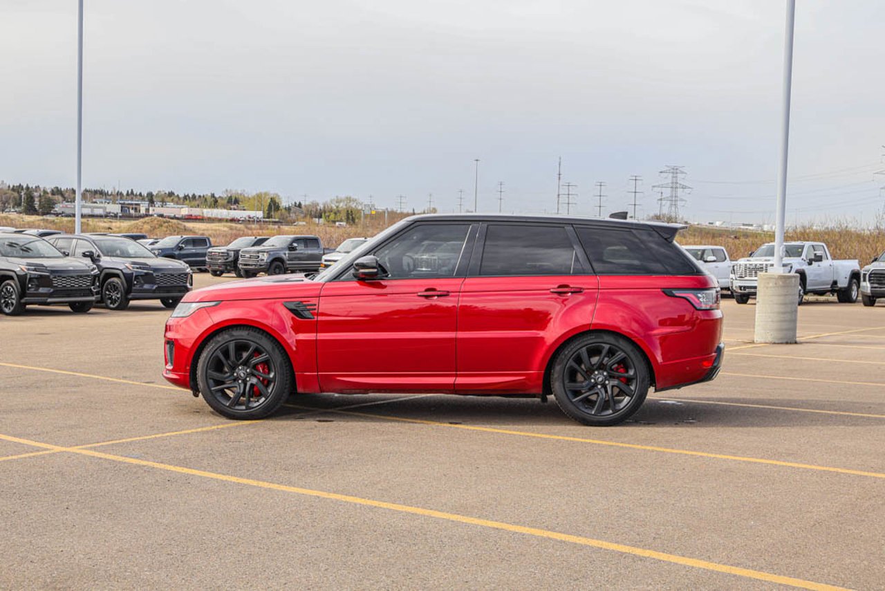 2022 Land Rover Range Rover Sport V8 Supercharged Autobiography Dynamic Red Sherwood Park - photo #4