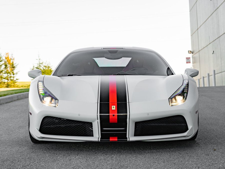 2017 Ferrari 488 GTB 2017 White