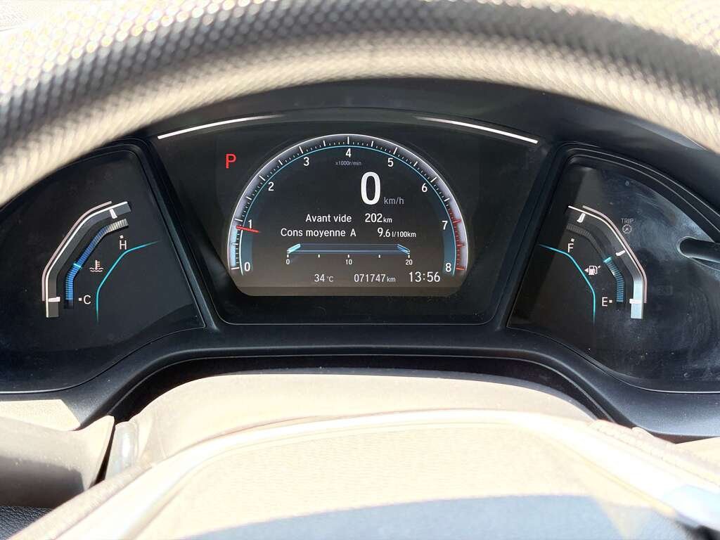 Honda Civic Sedan 2018 Bleu Gatineau - photo #13