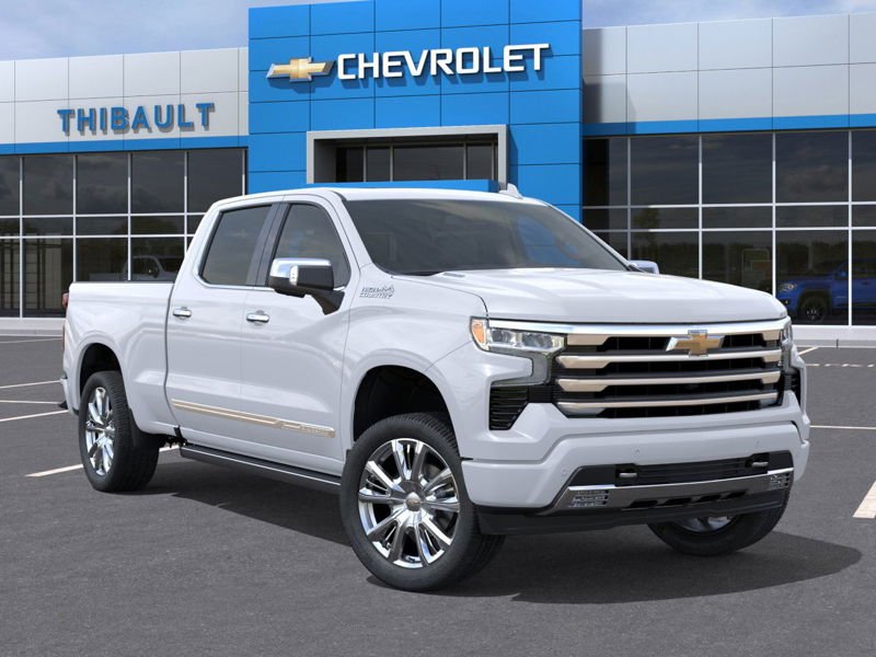 CHEVROLET SILVERADO 1500 High Country cabine multiplace 4RM 157 po 2026 Blanc Sherbrooke - photo #6