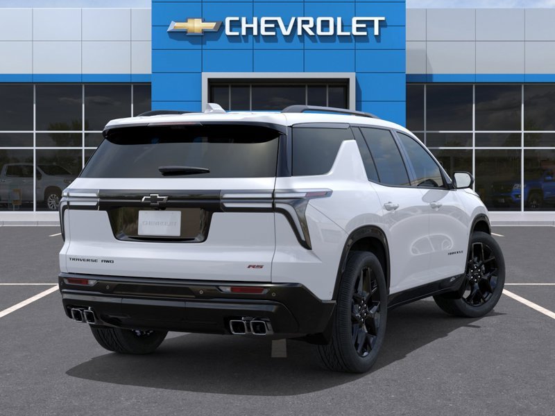 2026 CHEVROLET Traverse TRAVERSE AWD RS (2RS) POLAR WHITE TRICOAT Rivière-du-Loup - photo #3