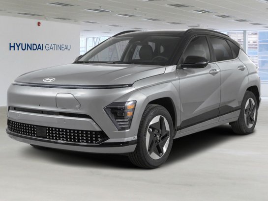 2026 Hyundai Kona Electric 2026 Gris cybernétique avec toit Noir abyssal