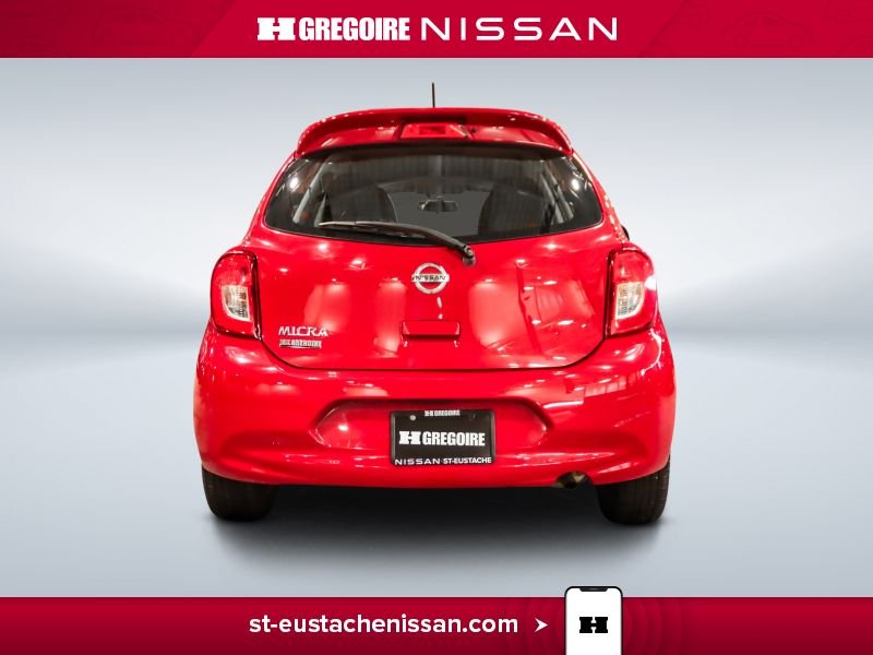 2017 Nissan MICRA Red Saint-Eustache - photo #11
