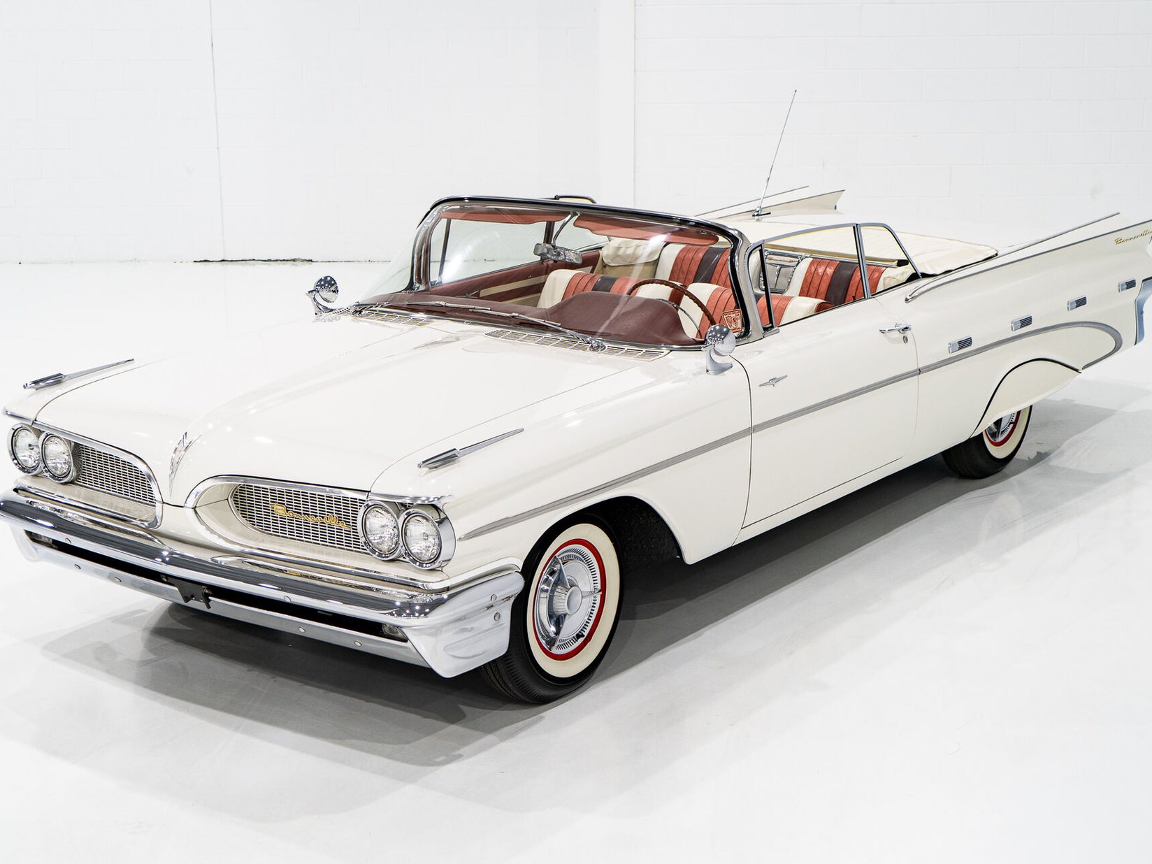 Pontiac Bonneville **PRIX EN USD** 1959 Beige Montréal - photo #8
