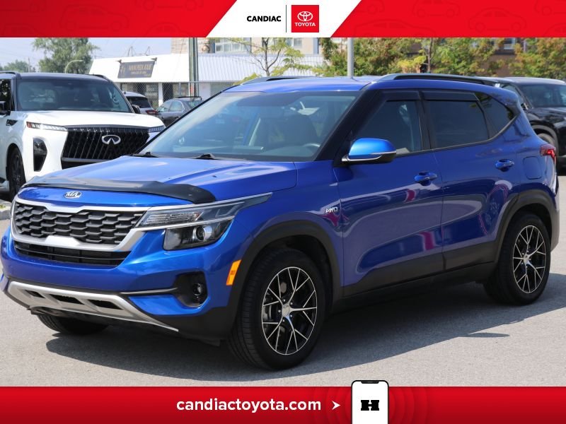 Kia Seltos 2021 Bleu Laval - photo #4