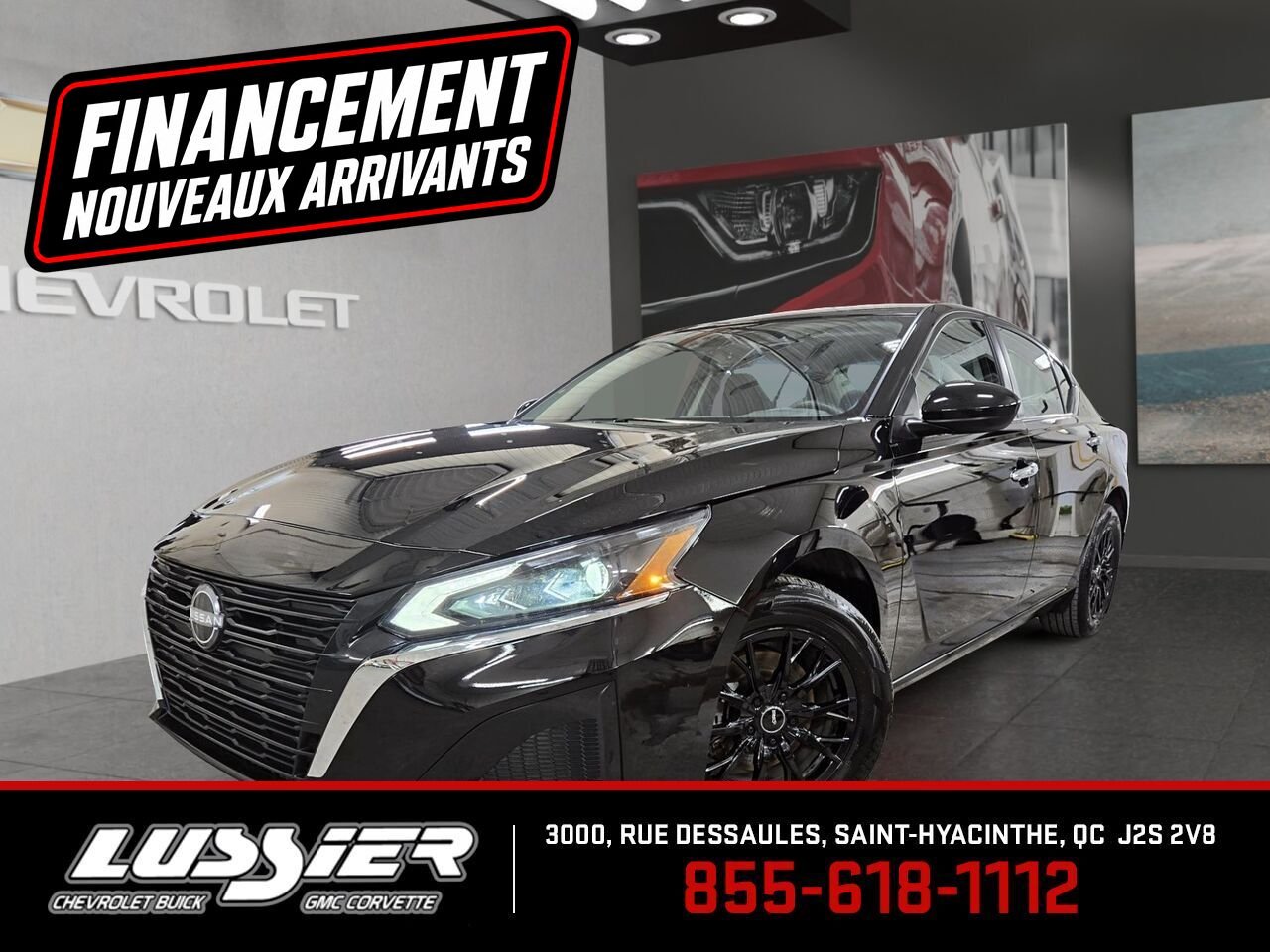 2023 Nissan Altima S AWD Black Saint-Hyacinthe - photo #0