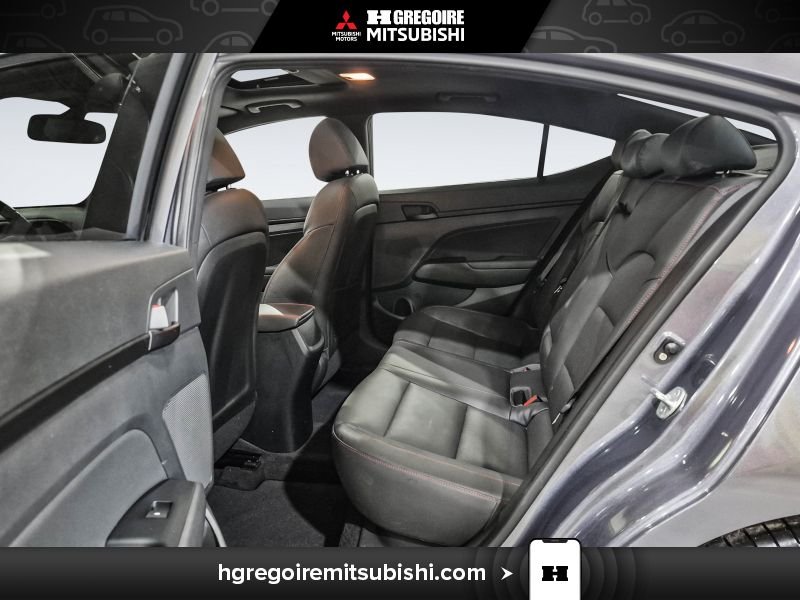 Hyundai Elantra MA4420 | Sport * Manuel * Mags * Caméra * Toit * Carplay 2019 Gris Laval - photo #28