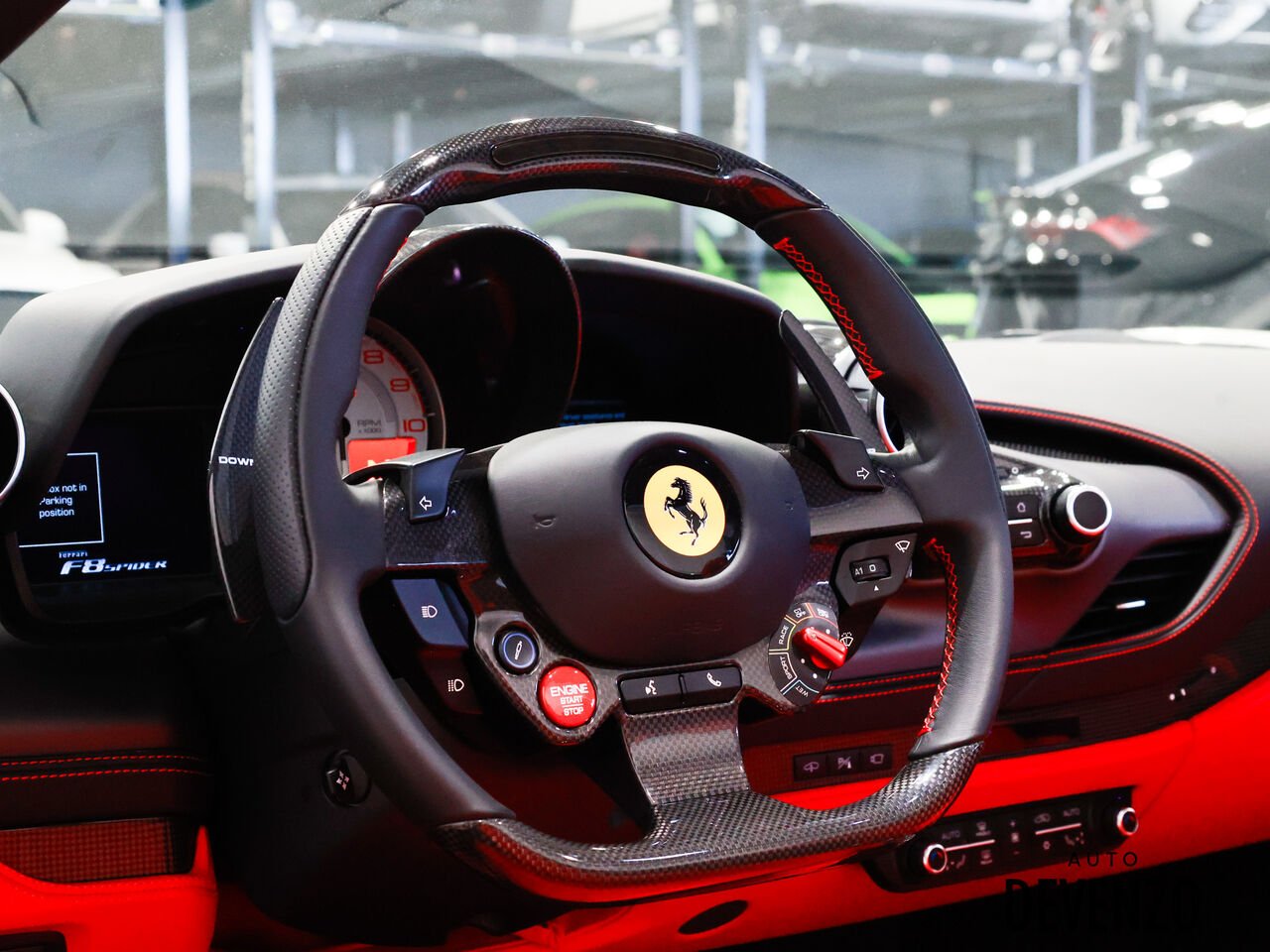 Ferrari F8 Spider 2023 Blanc Saint-Eustache - photo #11