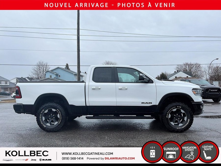RAM 1500 *** UN PROPRIO + CLEAN CARFAX *** 2019 Blanc