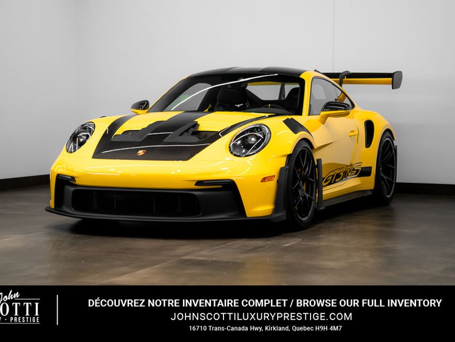 Porsche 911 2024 2024 Jaune