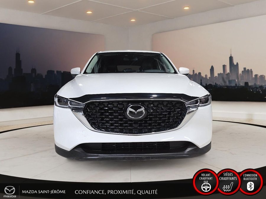 Mazda CX-5 GS | AWD | CUIR | MAGS | 2025 Blanc