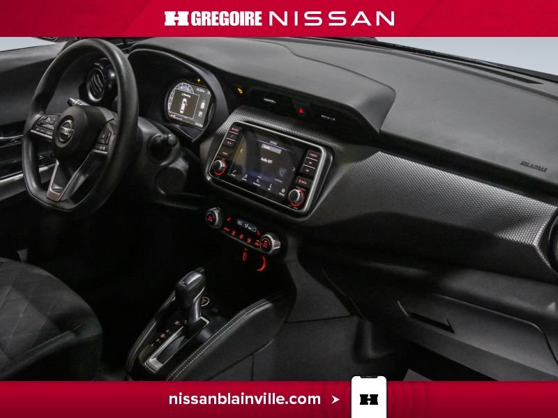 Nissan Kicks BF6196 | SV AUTO AC MAGS CAM RECUL BLEUTOOTH 2019 Blanc Laval - photo #26