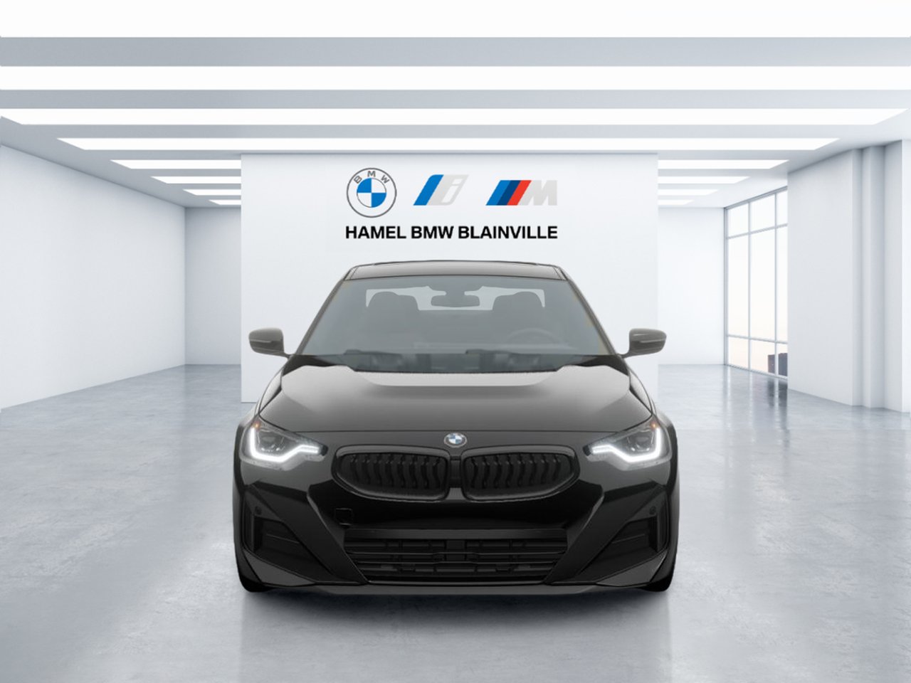 2026 BMW 2 Series Loc. 48 m. 914$/mois à 4.24% Black Sapphire Metallic Blainville - photo #2