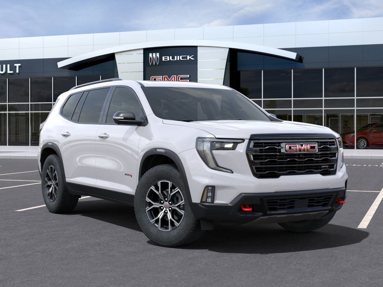 GMC Acadia AT4 2025 Blanc givré, triple couche Granby - photo #6