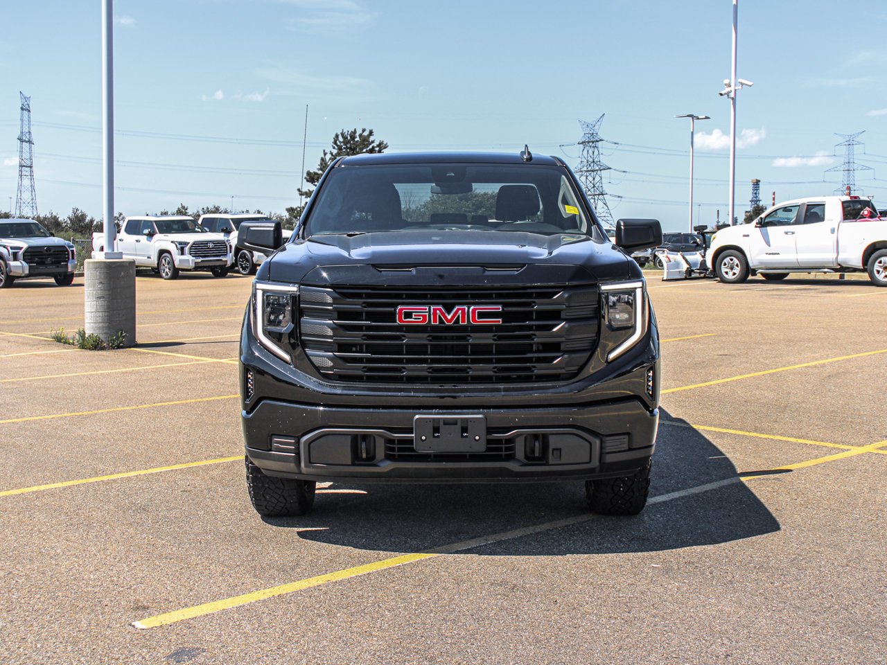 2024 GMC Sierra 1500 4WD Crew Cab 147 Pro Black Sherwood Park - photo #2