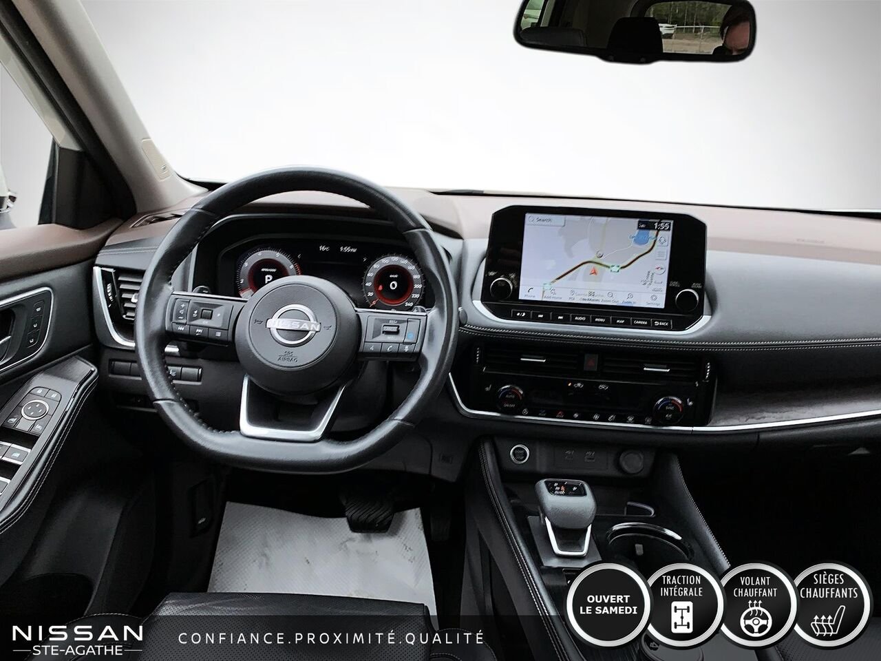 Nissan Rogue 2023 Blanc Saint-Jérôme - photo #8