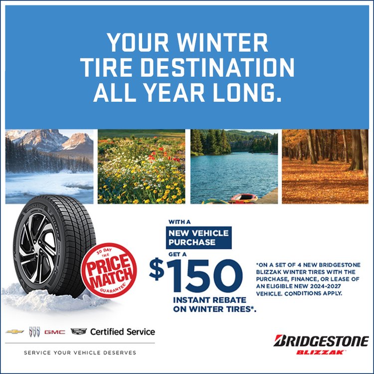 GM promo NEUFS PNEUS HIVER EN