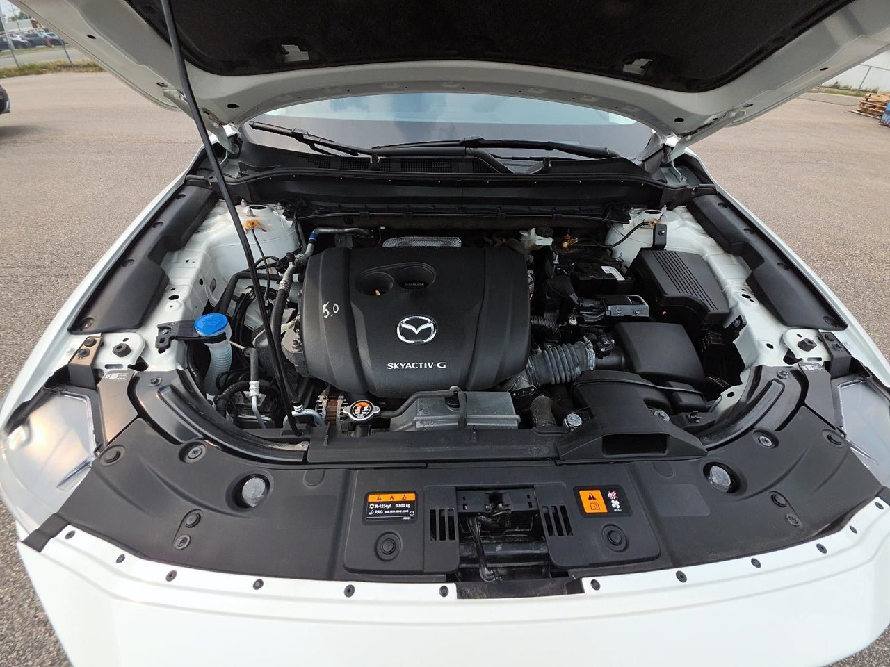 Mazda CX-5 NIV JM3KFBCM7N0627441 2022 Blanc Chicoutimi - photo #8