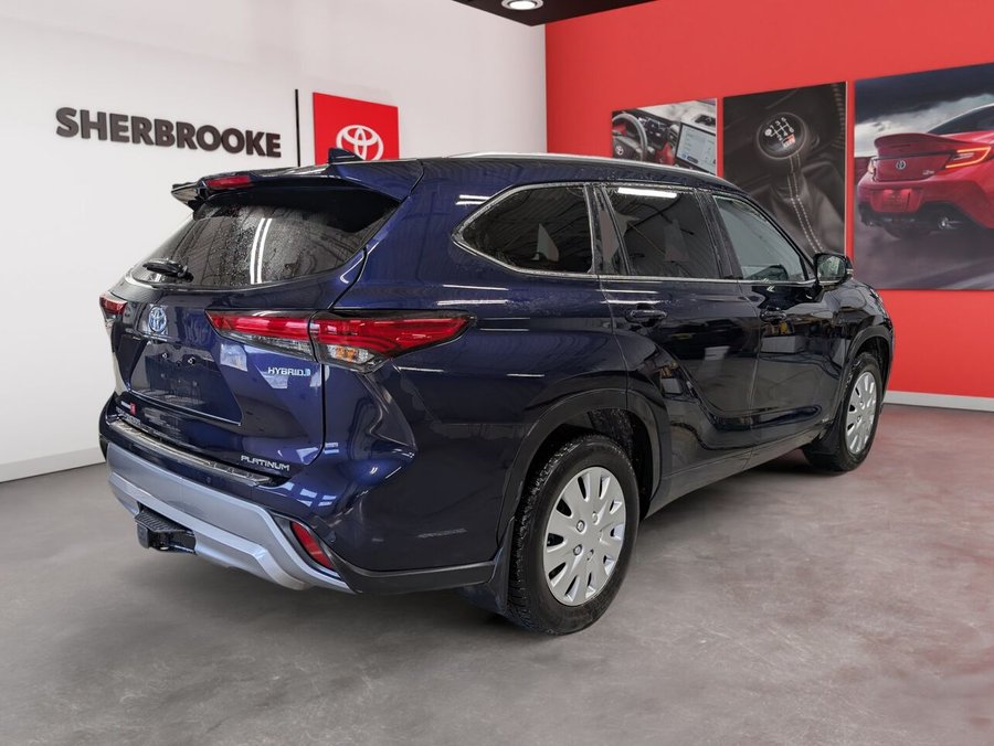 Toyota Highlander Hybride 2023 2023 Bleu heliographique