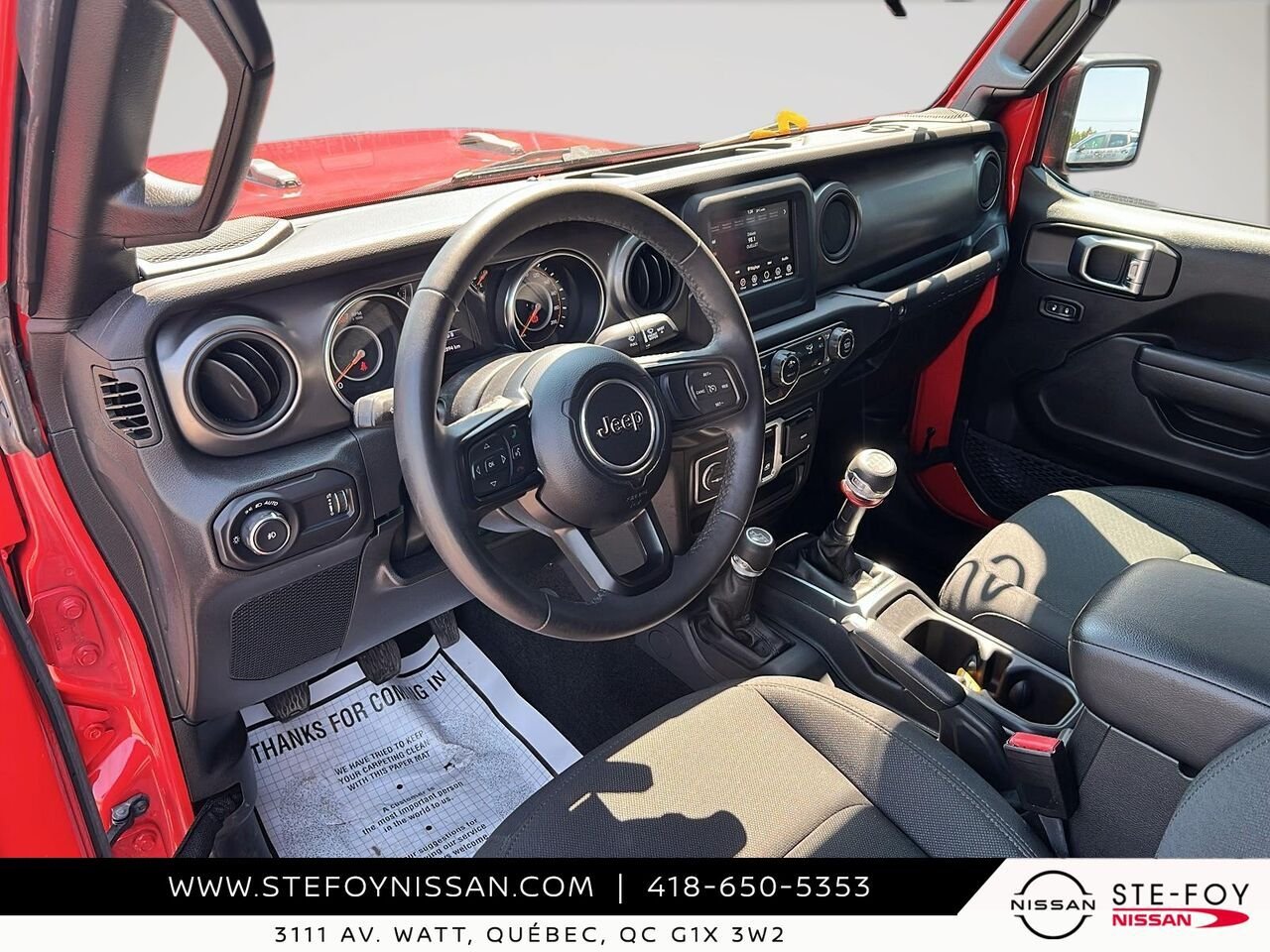 2023 Jeep Wrangler SPORT Red Ste-Foy - photo #9