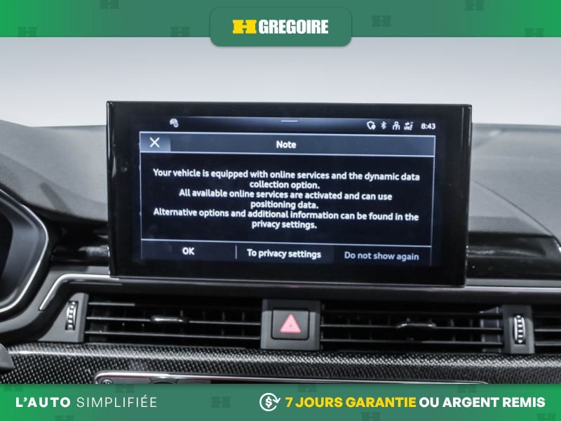 Audi S5 2022 Gris Saint-Eustache - photo #20