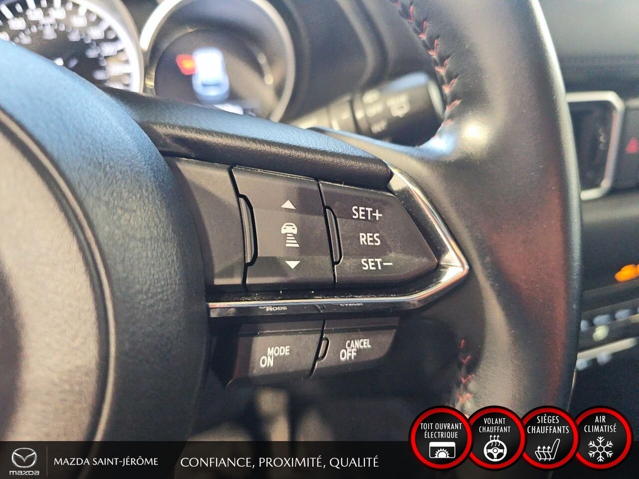 Mazda CX-5 Édition Kuro | CUIR | TOIT OUVRANT | AWD | 2021 Gris Saint-Jérôme - photo #15
