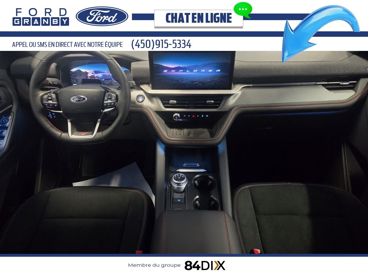 Ford Explorer 2025 Noir Granby - photo #6
