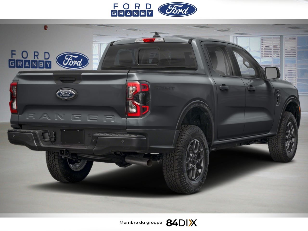 Ford Ranger 2026 Gris carbonisé métallisé Granby - photo #2