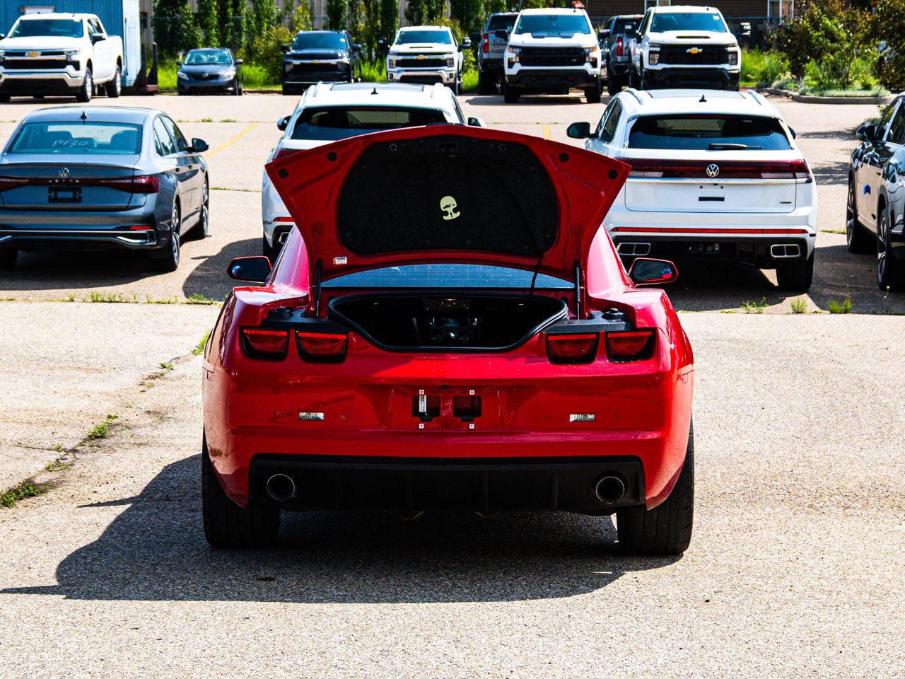 2013 Chevrolet Camaro 2dr Cpe 2LT Red Sherwood Park - photo #14