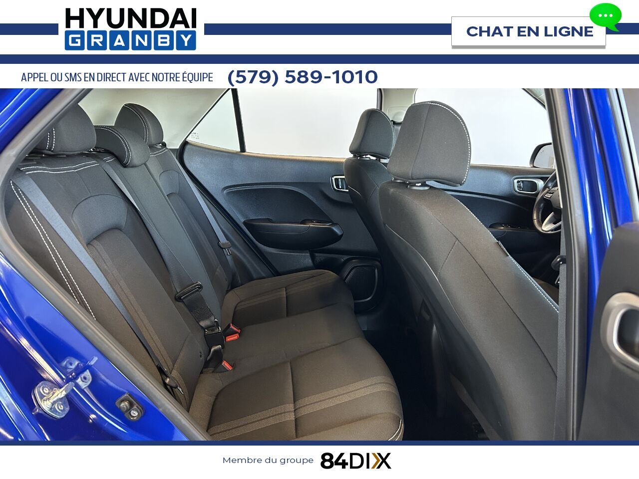 Hyundai Venue 2024 Bleu Granby - photo #22
