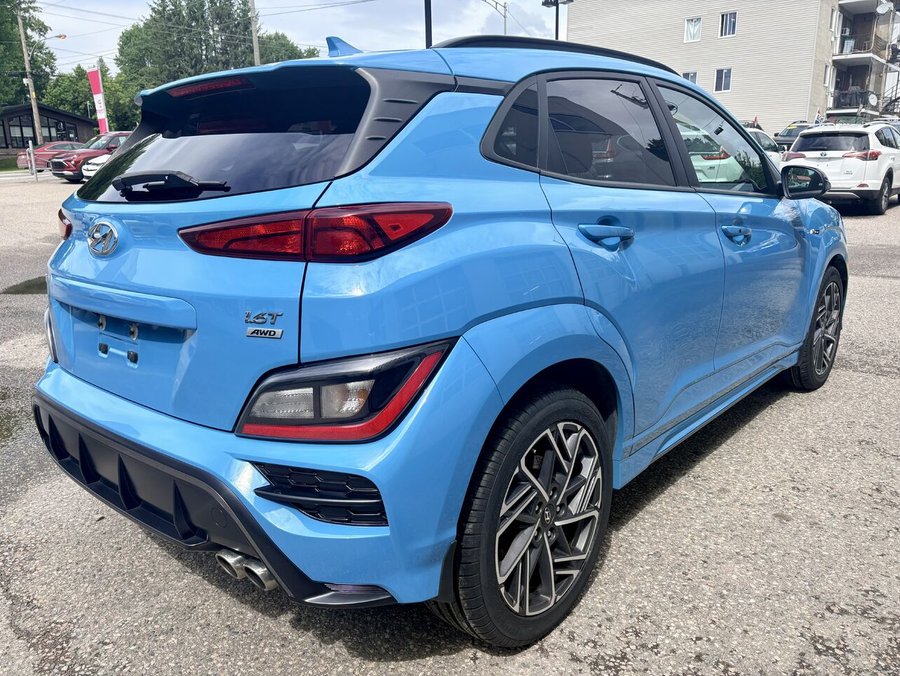 HYUNDAI KONA 2022 2022 Bleu