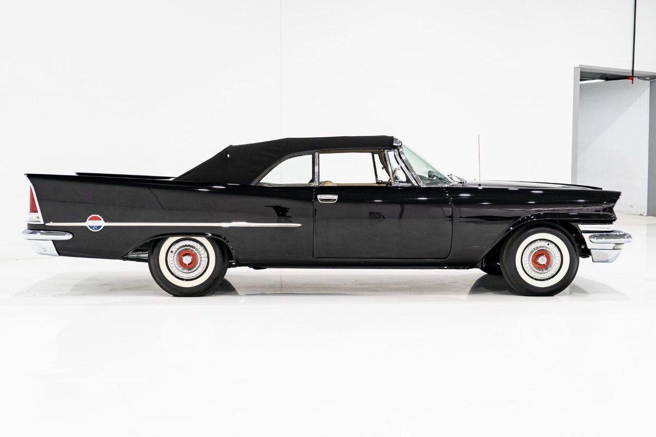 1957 Chrysler 300C 1 of 474 convertibles produced **PRICE IN USD** Black Montreal - photo #6