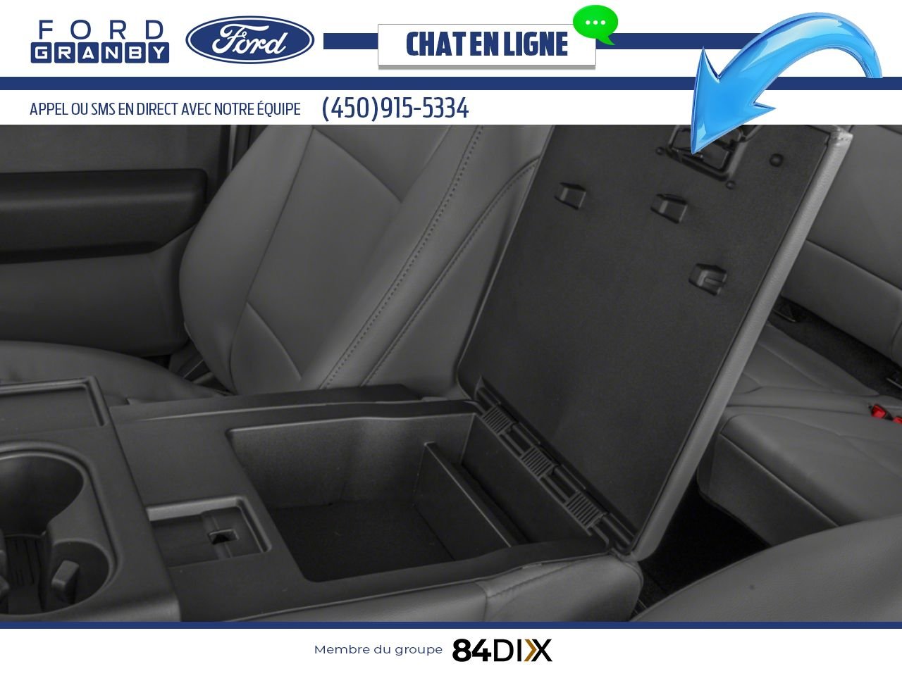 Ford Super Duty F-250 SRW 2026 Blanc Oxford Granby - photo #7