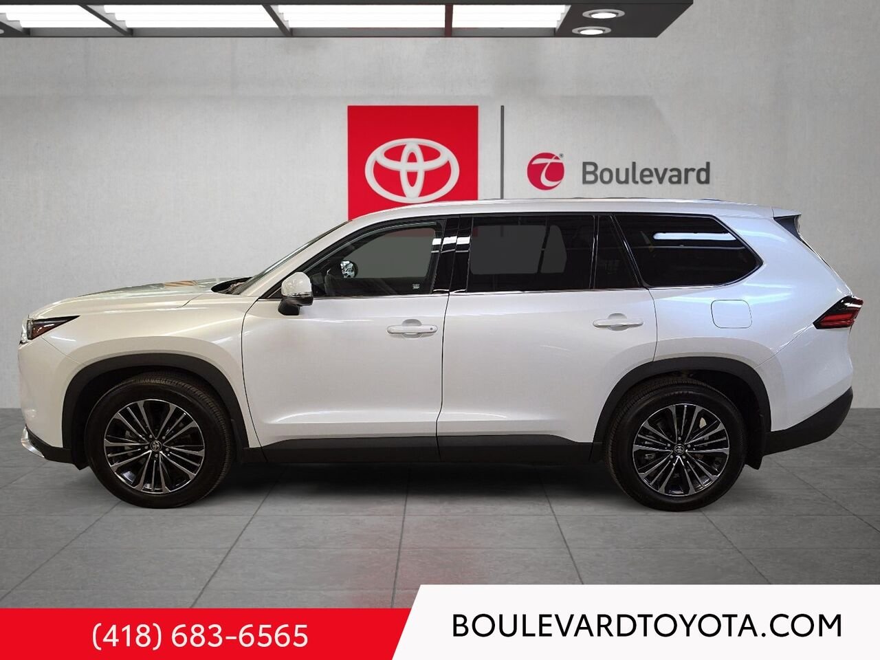 TOYOTA GRAND HIGHLANDER 100120A-109 | HYBRIDE PLATINUM MAX, AWD 2026 Blanc Québec - photo #5