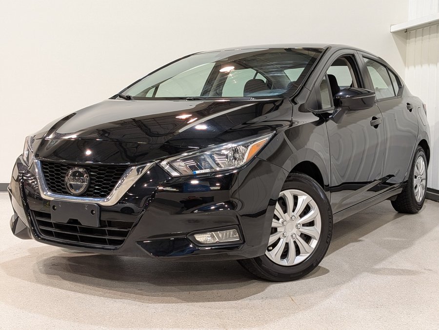 Nissan Versa S CVT 2021 Noir