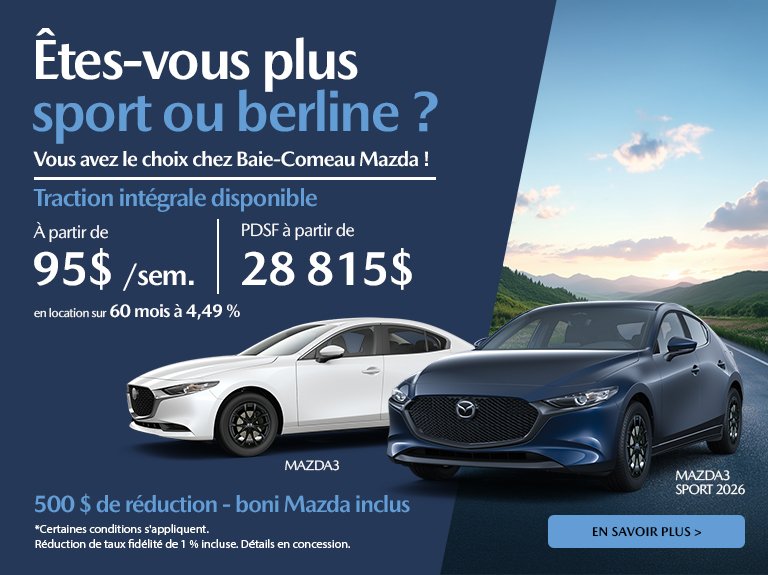 BCM mazda sport ou berline CT 0526