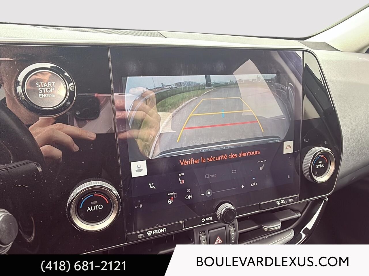 Lexus NX 19396A 2023 Argent Québec - photo #14