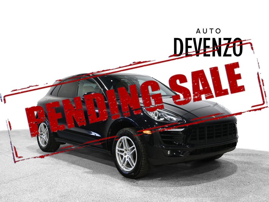 2018 Porsche Macan 2018 Black