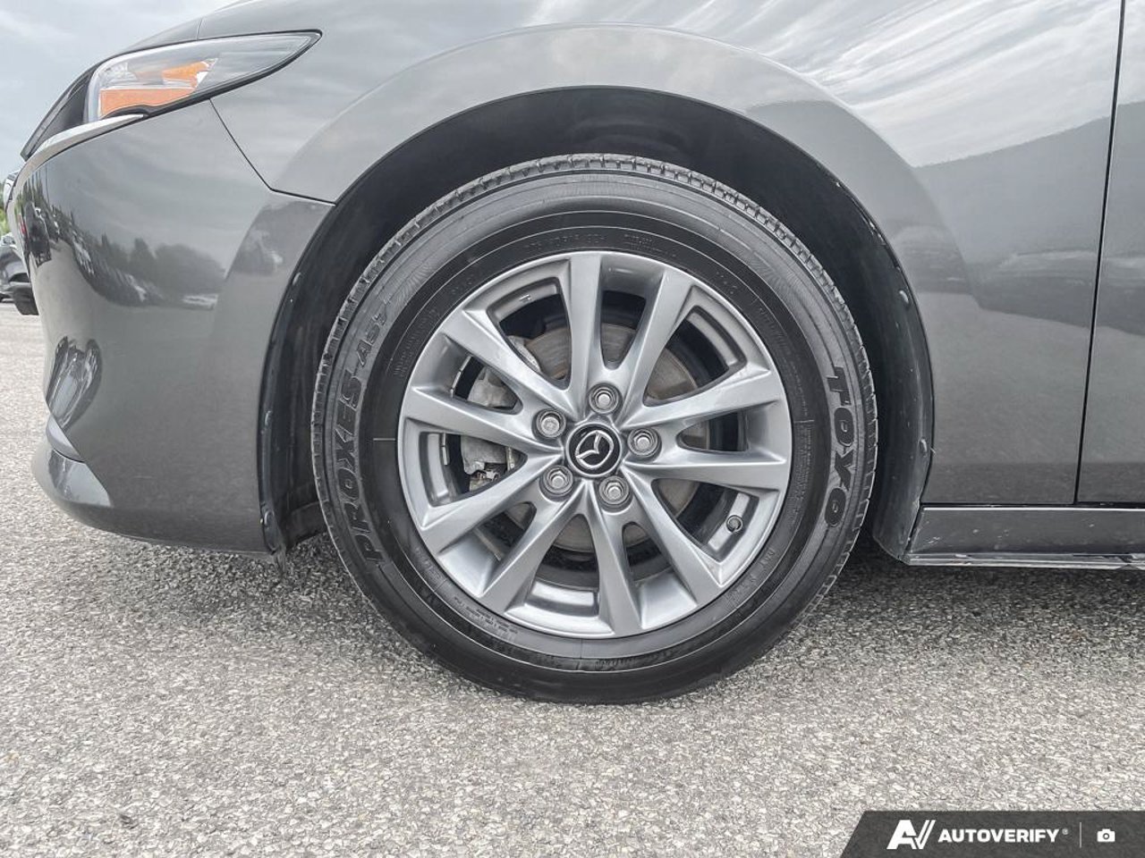 Mazda Mazda3 3MZBPAC74PM371511 2023 Gris Mirabel - photo #8