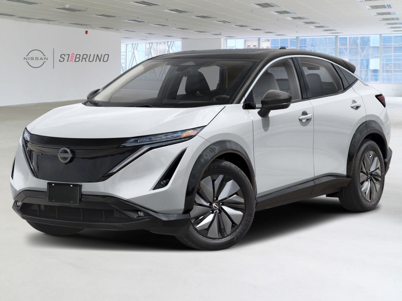Nissan ARIYA 2026 Blanc Everest nacré triple couche/Diamant noir nacré Saint-Basile-le-Grand - photo #0