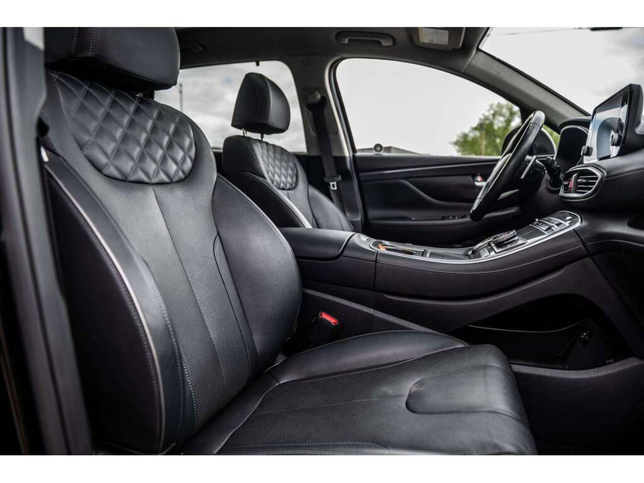 2021 Hyundai Santa Fe Hybrid Black Sainte-Julienne - photo #35