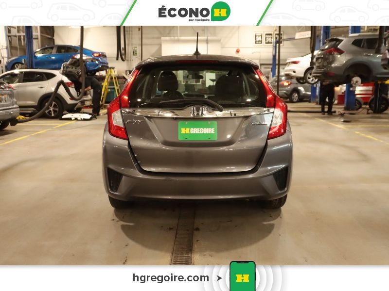 Honda Fit 821506 | EX-L AUTO A/C CUIR TOIT NAV MAGS 2015 Gris Laval - photo #6