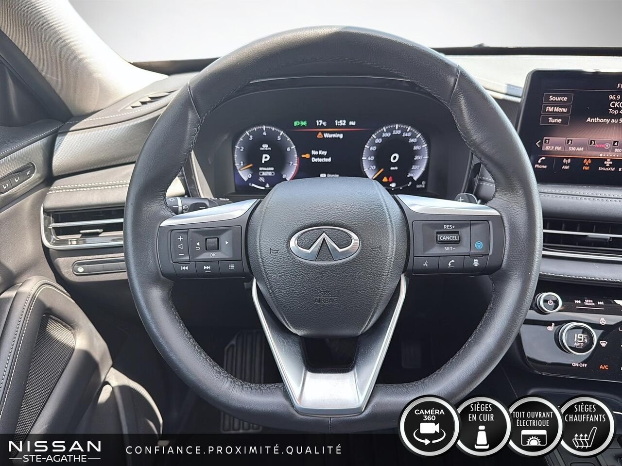 INFINITI QX60 2024 Noir Ste-Agathe des Monts - photo #10